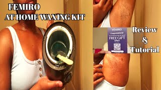 At Home Waxing| Amazon Waxing Kit| Femiro Review| Tutorial