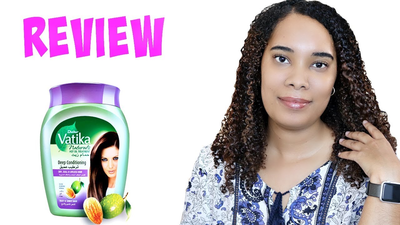 Review Vatika Naturals Hot Oil Treatment Deep Conditioner YouTube