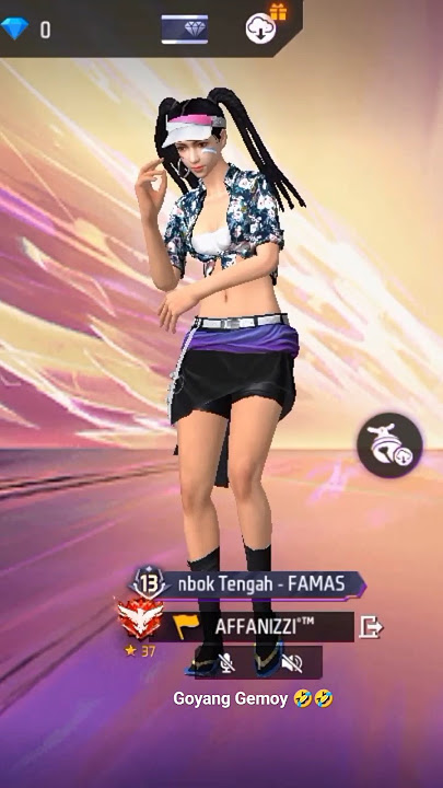 DJ suling Sakti #viraltiktok  Goyang Gemoy 😂😂🙏🙏 Animasi #freefire semogga terhibur 🙋