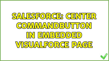 Salesforce: Center Commandbutton in Embedded Visualforce Page (2 Solutions!!)