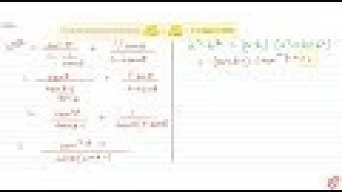 Prove the trigonometric identities: `(tantheta)/(1-cottheta)+(cottheta)/(1-tantheta)=1+tantheta...