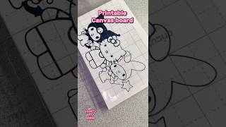 #hellokitty #sanrio #hellokittyandfriends #kawaii #shortsart #printing #custom #canvaspainting #easy