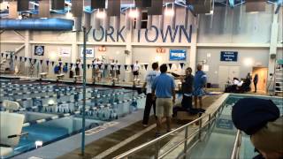 Yorktown Swim: Senior Night '15
