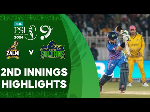 2nd Innings Highlights | Peshawar Zalmi vs Multan Sultans | Match 21 | HBL PSL 9 | M1Z2U