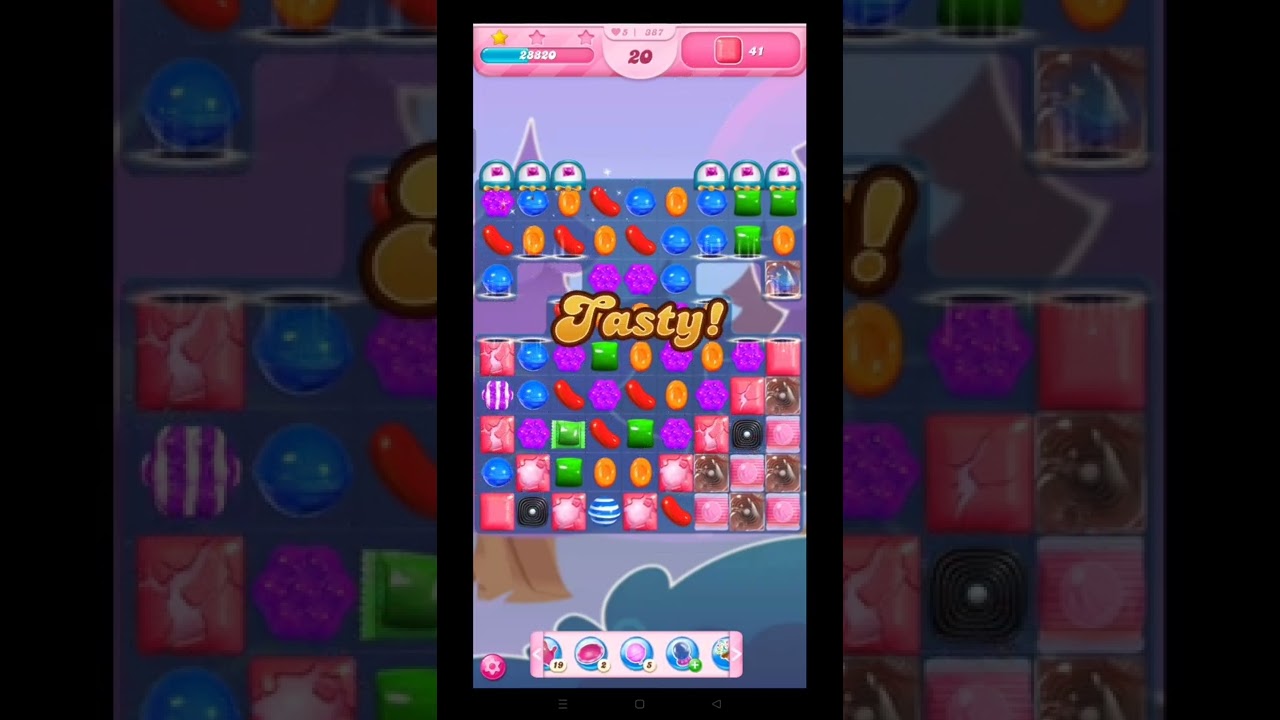 CANDY CRUSH SAGA LEVEL-387 |  how to beat level 387 on candy crush saga
