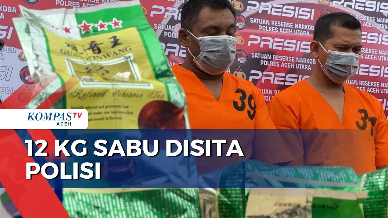 Gerebek Bandar Narkoba 12 Kg Sabu Disita Polisi