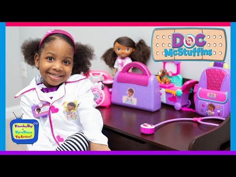 Doc Mcstuffins to the Rescue | Kyraboo Playing Animal Hospital