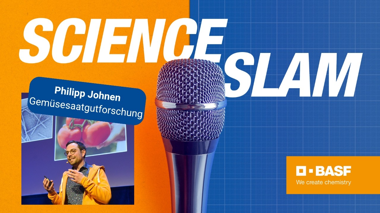 Wie viel Wissenschaft steckt in deinem Gemüse? – Philipp Johnen beim BASF Science Slam 2026