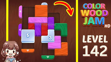 Color Wood Jam Level 142 Solution Walkthrough