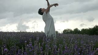 Dancing in the lavender field