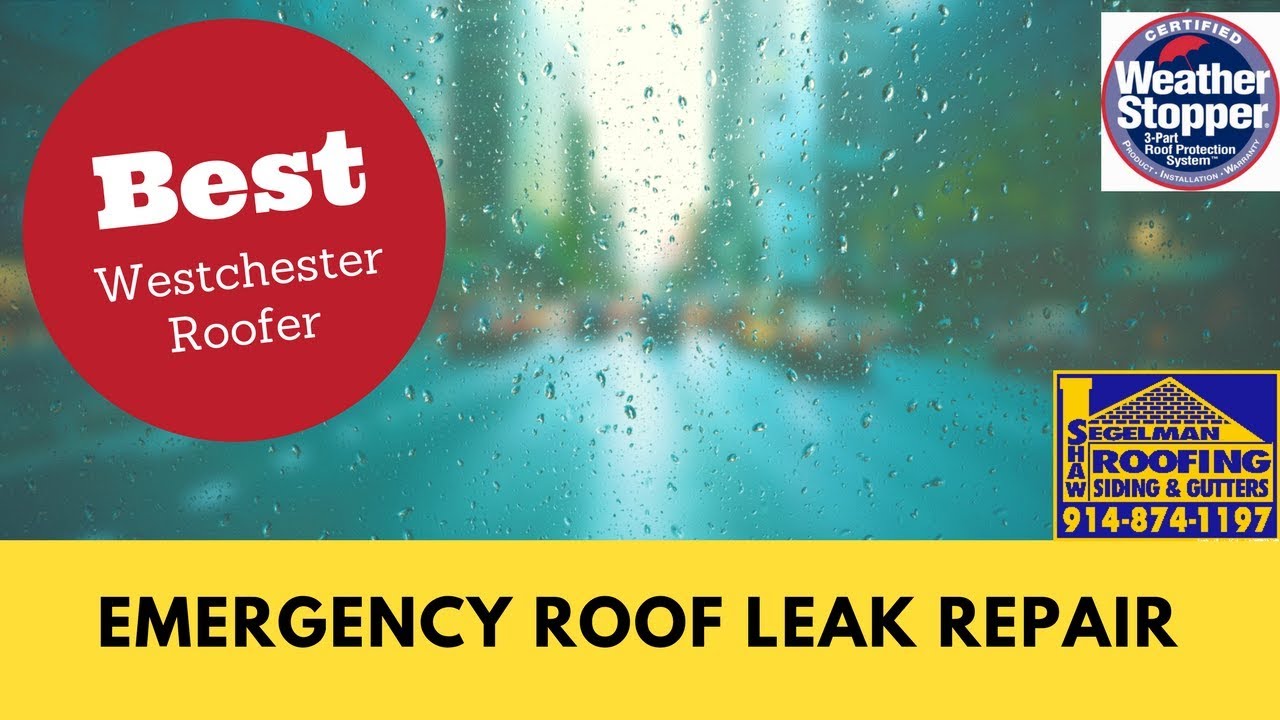 Hartsdale Emergency Roof Leak Repair YouTube