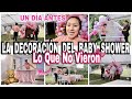 🧸* NEW* 🎀 LA DECORACIÓN DE EL BABY SHOWER 😍 LO QUE NO VIERON 🤭 TODO ESTO PASÓ UN DÍA ANTES 😱