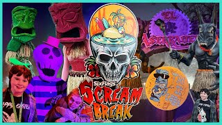 Scream Break 2024 At Six Flags Over Texas! Tour & Review! New Haunted House And Halloween Tiki Decor