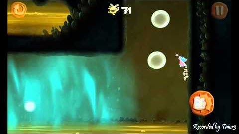 Rayman Fiesta Run Level 33 Invaded Bubble Explosion Walkthrough PERFECT 100%