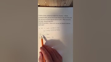 Math 10 7.4 Solving Systems of Equations Using a Substitution Strategy (word Problem)