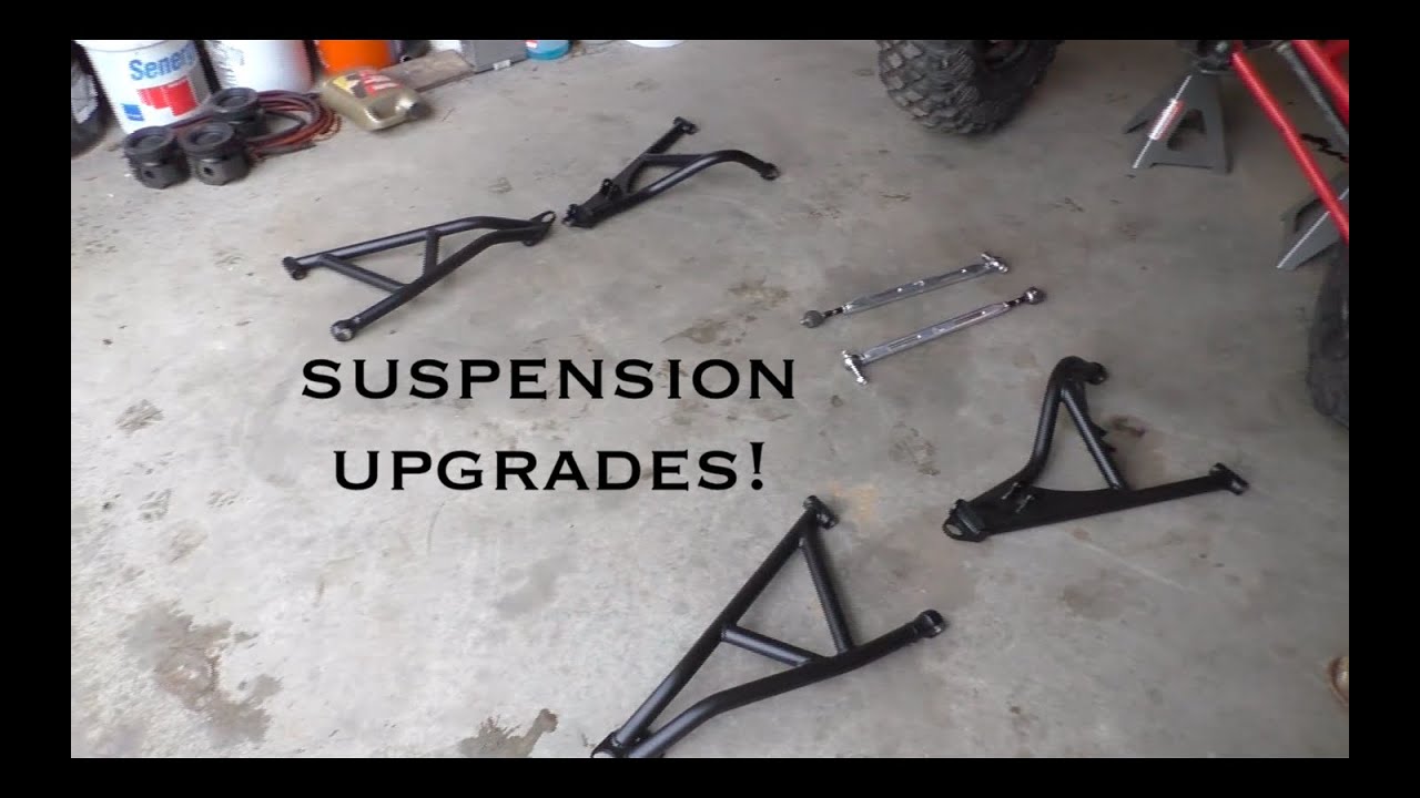 Suspension Upgrades!! L&W a arms for Jds RS1 and Prestons Highlifter