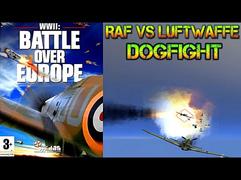 DogFight Action RAF vs Luftwaffe - WWII Battle Over Europe Gameplay Review PS2 4K