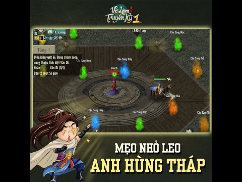 it guide  2022 Update  Hướng dẫn qua ải Anh Hùng Tháp VLTK1 Mobile Part 2 Vingame