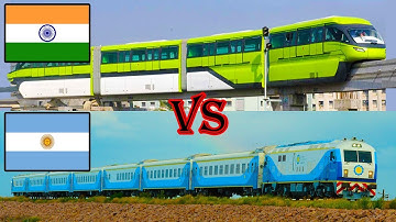 Indian Railways vs Argentinean Railways Comparison