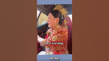 cô dâu này đã khóc rất nhiều trong đám cưới của mình #wedding #shorts