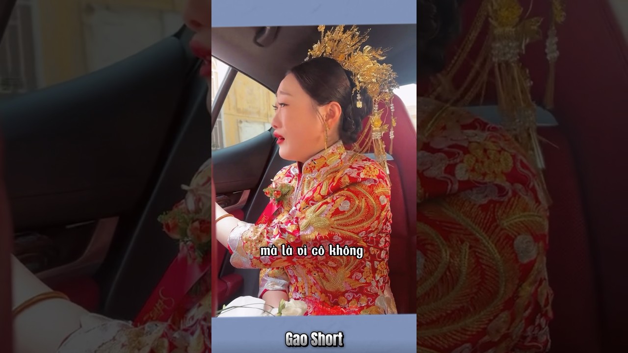 cô dâu này đã khóc rất nhiều trong đám cưới của mình #wedding #shorts