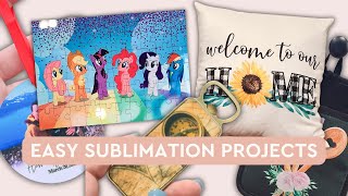 5 Sublimation Project Ideas for Beginners