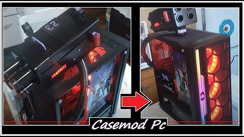 Custom PC CASE MODDING / 🟣 Fortnite 🔵Casemod  pc gamer  | Моддинг кейса 2022