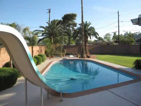 3 Bedroom 2 Bathroom Pool With Slide Diving Board In Phoenix AZ 3 Bedroom 2 Bathroom Pool With Slide Diving Board In Phoenix AZ