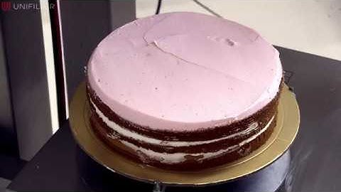 Most efficient production of round cakes using Unifiller equipment