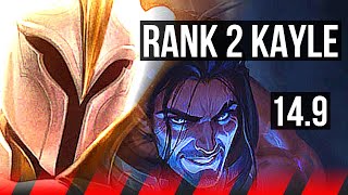 KAYLE vs SYLAS (TOP) | Rank 2 Kayle, 6 solo kills, Legendary, 12/3/5 | TR Challenger | 14.9