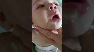 It turns out that the baby's crying does not affect their eating