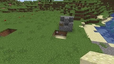 How to make a lava pit trap in Minecraft with no redstone