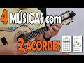 APRENDA 4 MÚSICAS COM 2 ACORDES PARA INICIANTES no CAVAQUINHO - AULA DE CAVACO - LÉO SOARES