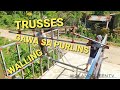 INSTALLATION WALL FRAMING STEEL TRUSSES DESIGN FOR  STORE ROOF IN PHILIPPINES  |  TIMELAPSE