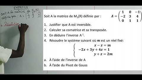 ALGEBRE : SYSTÈME D