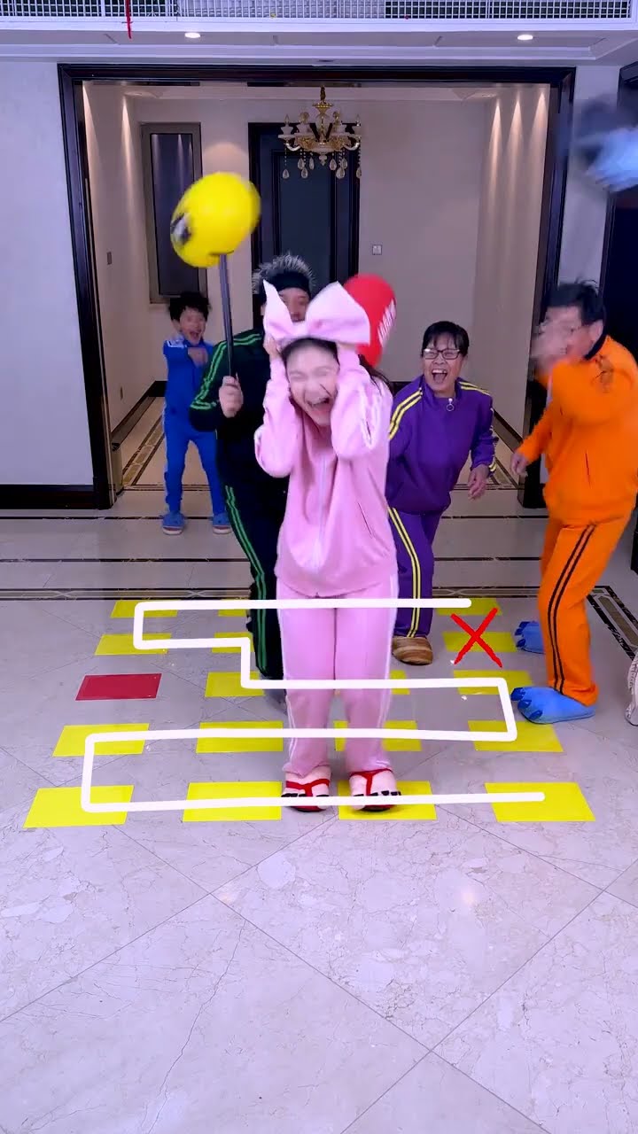 Complete The Challenge Of One Stroke Without Touching The Red Dot, It's Too Difficult!#Funnyfamily