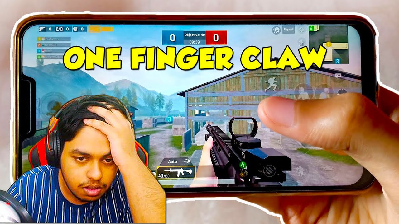 99.9% Players Can't PLAY BGMI ONE Finger Claw TikTok | BEST Moments in PUBG Mobile