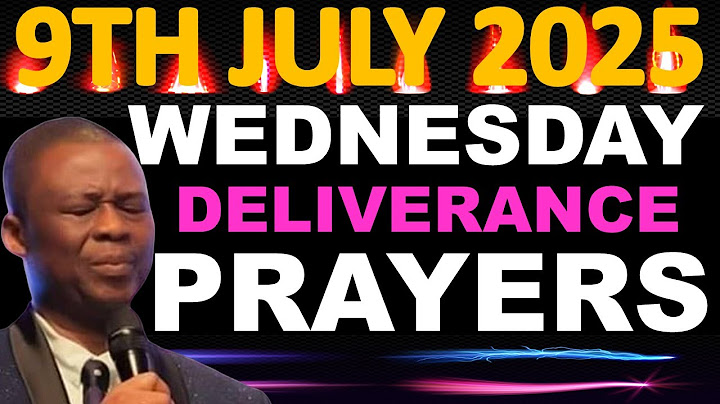 PRAYERS TO DESTROY EVIL ALTARS | JUILY 9, 2025 MIDNIGHT DR. OLUKOYA PRAYERS FOR DELIVERANCE