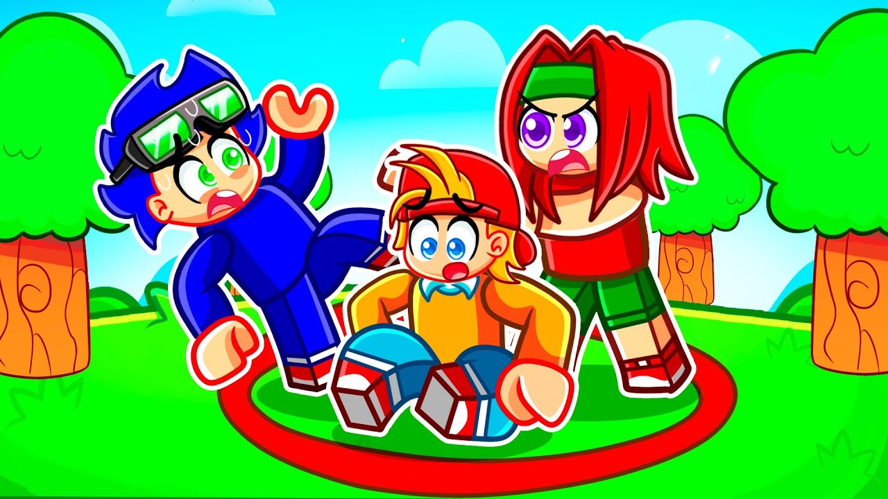 Atrapados en un CÍRCULO en ROBLOX!
