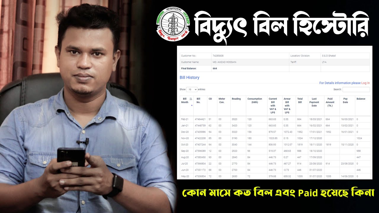 আপনার বিদ্যুৎ বিল দেখুন এবং সাশ্রয় করুন সহজ উপায়ে