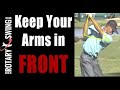 Golf Swing Arms In Front Of Chest