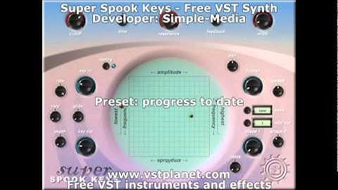 Super Spook Keys - Free VST synth (Theremin) - vstplanet.com