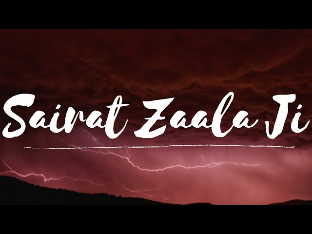 Sairat Zaala Ji - Lyrical | Sairat | Rinku Rajguru|AkashThosar|Ajay Atul|Ajay|Chinmayee|Nagraj