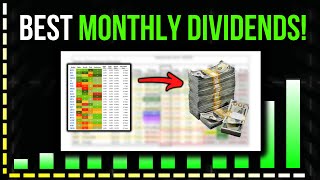 Best Monthly Dividend Stocks & ETFs In 2024! *Earn More Income*