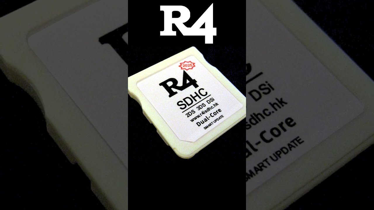  R4 SDHC Revolution Flash Cart READ Nintendo DS DSi 2DS 3DS Kernel Wood 2025