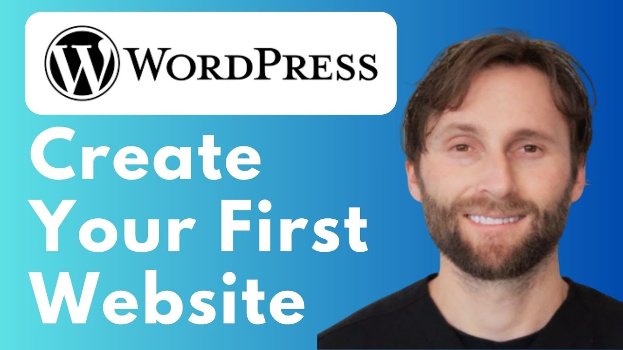 How to Create Your First WordPress Website [Full Guide] - YouTube