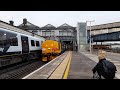 Class 37 403 &#39;Isle of Mull&#39; + 50 008 &#39;Thunderer&#39; Pass Clapham Junction with 2 tones 11/02/23