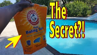 Crystal CLEAR POOL Water?! Arm & Hammer Baking Soda What Is Soda Ash For Pools