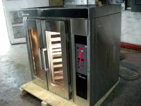 Baxter Mini Rack Oven Running
