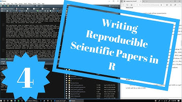 Writing Reproducible Scientific Papers in R | Using dplyr & ggplot